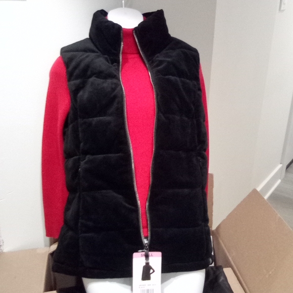 Zx Zeroxposur Black Velvety Puff Vest NWT - Picture 10 of 14